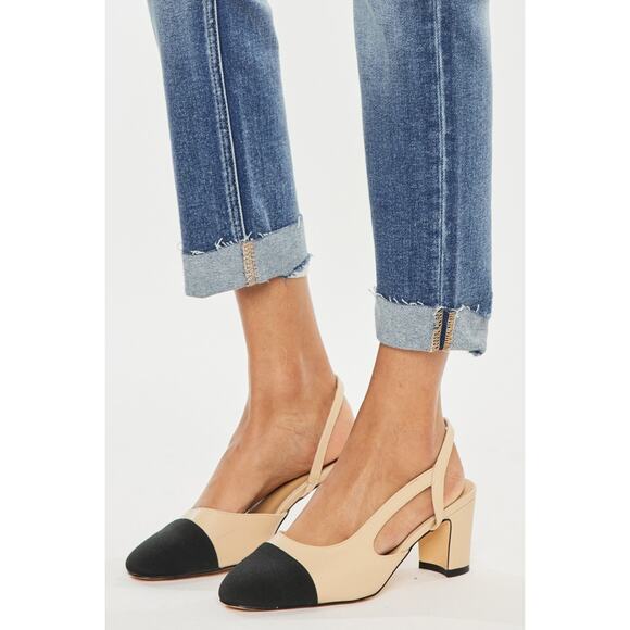 Kancan High Rise Cuffed Straight Jeans - KC9250M - Size 7/27 - Picture 8 of 8